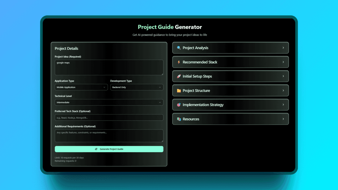 AI Project Guide