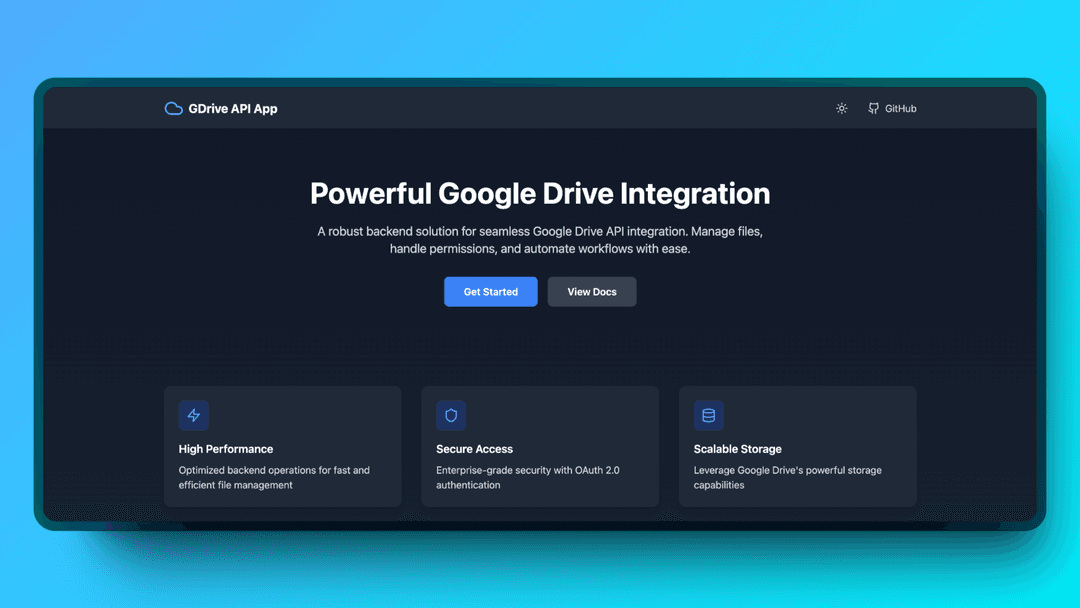 Google Drive Integration